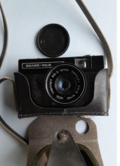 Aparat Foto Vilia URSS ,obiectiv Triplex 69-3 4/40 , etui piele, comunism