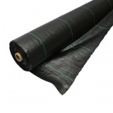Plasa mulcire, anti buruieni 2x100m, 100gr/m2 neagra, permiabila Breckner Germany