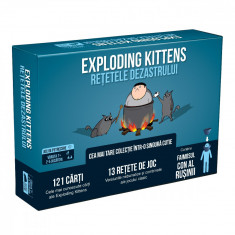 Joc de societate Exploding Kittens: Retetele Dezastrului foto
