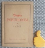I Ludo Despre pseudonim
