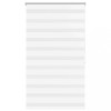 Jaluzea tip zebra, 100 x 175 cm, alb