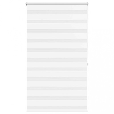 Jaluzea tip zebra, 100 x 175 cm, alb foto