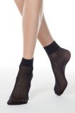 Șosete Scurte 1/2 Damă Lycra, Tension Soft 40 Den, Nero, 36-39 (23-25)