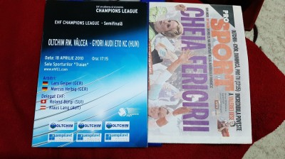 program+supliment Oltchim Rm. Valcea - Eto Gyor foto