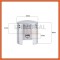 Kit cilindru/set motor - compatibil BENZER 80 - 3