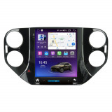 Navigatie dedicata cu Android tip tesla VW Tiguan I 2007 - 2012, 8GB RAM, Radio