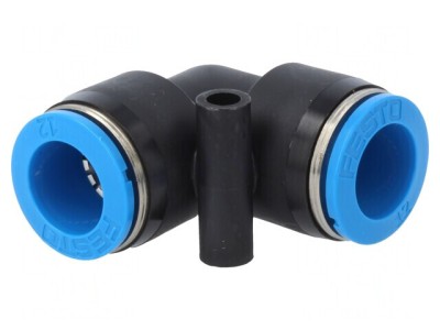Racord push-in unghi 90&amp;deg; 6bar 12mm foto