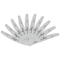 Set 10 Pile Unghii Semiluna granulatia 180/240 - SensoPRO Milano foto
