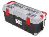 Ladă pentru unelte negru și gri 752x300x304mm