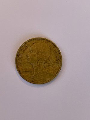 Moneda 10 CENTIMES - 10 CENTIMI - 1967 - Franta - KM 929 (100) foto