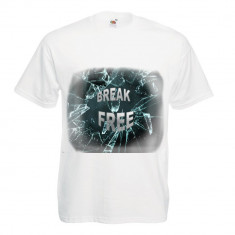 TRICOU MESAJ &amp;quot;BREAK FREE&amp;quot; foto