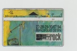 bnk card Cartele telefonice - Belgia - Belgacom - On Line With Rock 3 : Francofolies de Spa - 445B