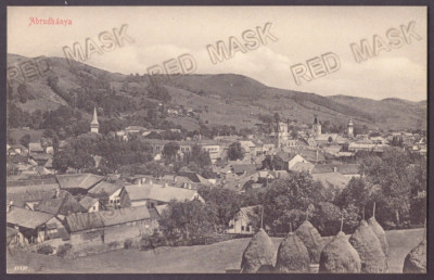 4984 - ABRUD, Alba, Panorama, Romania - old postcard - unused foto