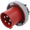 Conector alimentare AC trifazat AMPHENOL IP&amp;S 125A 415V soclu tată IP69K
