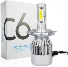 Kit Becuri led Auto Cree C6 H4 - 45 lei foto