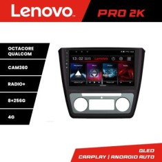 Navigatie Skoda Yeti 2009-2014 Lenovo Kit-YETI 8 core QLED 2K 8+256 360 Android Waze USB Navigatie Internet Youtube Radio CarStore Technology