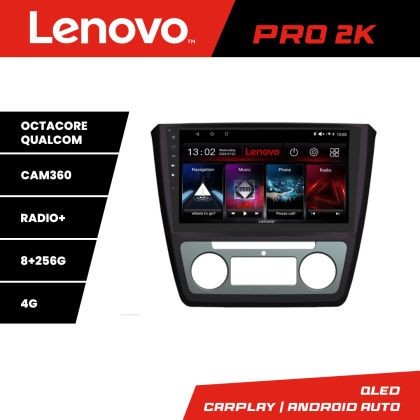 Navigatie Skoda Yeti 2009-2014 Lenovo Kit-YETI 8 core QLED 2K 8+256 360 Android Waze USB Navigatie Internet Youtube Radio CarStore Technology