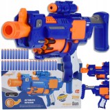 PISTOL AUTOMAT BLASTER EVA DART GUN CU MAGAZIE LAUNCHER DE SPUMĂ