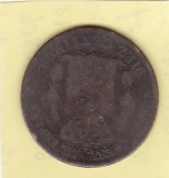 MONEDA - SPANIA - DIEZ CENTIMOS -ANUL 1878 ALFONSO XII -starea care se vede, Europa, Cupru-Nichel