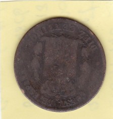 MONEDA - SPANIA - DIEZ CENTIMOS -ANUL 1878 ALFONSO XII -starea care se vede