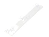 Manșon termocontractabil 18mm 1,2m alb