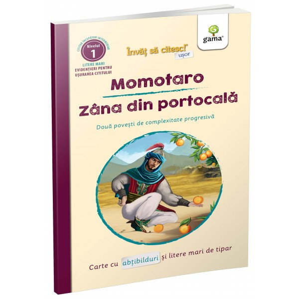 Invat sa citesc usor Momotaro - Zana din portocala