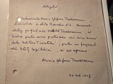 Delegație scrisa &icirc;n &icirc;ntregime și semnata de scriitoarea Ștefana Teodoreanu, soția lui Ionel Teodoreanu,