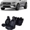 Set huse scaune dedicate VOLVO XC60 (2017-2022) (BANCHETA FRACTIONATA)