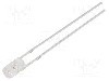 Dioda LED, 3mm, ro&amp;#351;ie, 750...1120mcd, 20mA, 1,8...2,6V, OPTOSUPPLY - OSR5PA3HE1B
