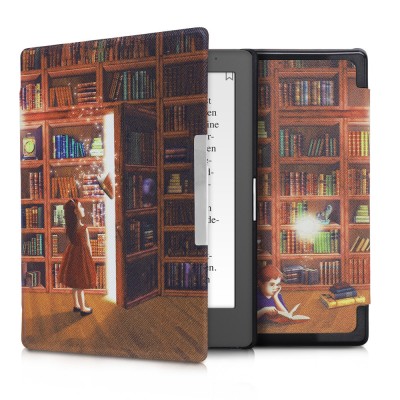 Husa pentru Kobo Aura Edition 1, Piele ecologica, Multicolor, 31484.38 foto