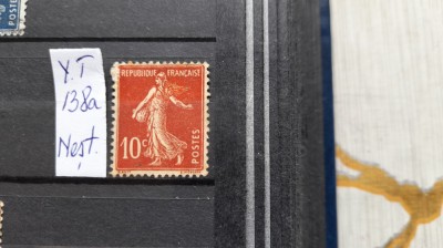 1907 Franta semanat.Y.T.138a-nestamp. foto