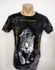 Tricou barbați imprimeu leopard - XL