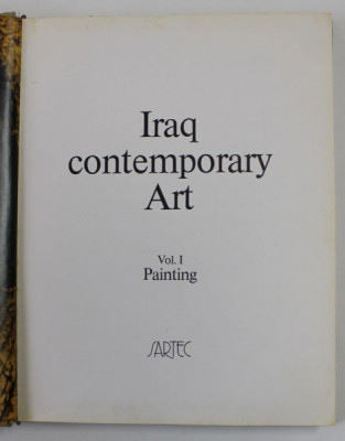 IRAQ CONTEMPORARY ART , VOLUMUL I - PAINTING , 1997 foto