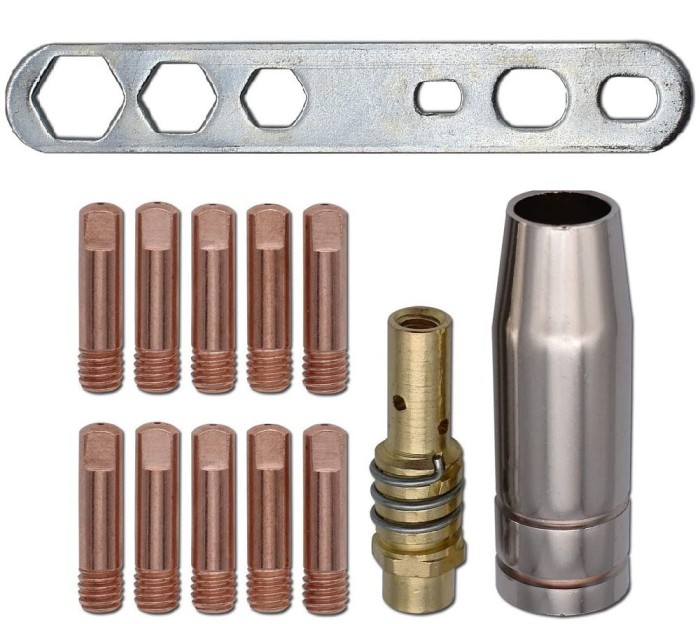 Set 13 consumabile pentru pistolet MIG MAG 150A WeldLand Equipment