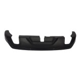 Bara spate FORD EDGE, 05.2019-, cu 4 gauri senzori parcare; negru, texturat; cu elemente de fixare; cu 2 gauri evacuare, ST, ST-Line,