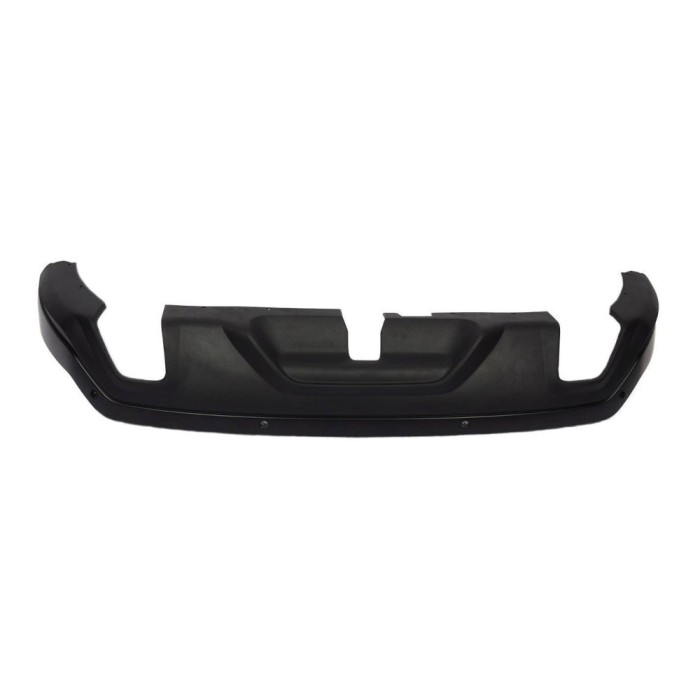 Bara spate FORD EDGE, 05.2019-, cu 4 gauri senzori parcare; negru, texturat; cu elemente de fixare; cu 2 gauri evacuare, ST, ST-Line,