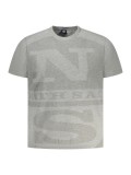 North Sails Tricou barbati, cu imprimeu cu logo, Regular fit, Gri deschis, S, 2XL, 3XL, L, M, XL