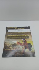 Bulletstorm Limited Edition - PS3 Booklet foto