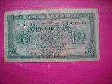 HOPCT 10 FRANCS 1943 BELGIA [ 2 ]