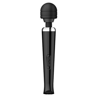 Baghete vibratoare - Loving Joy Vibrator Bagheta Magica Reincarcabila Negru Vibrator Versatil si Puternic foto