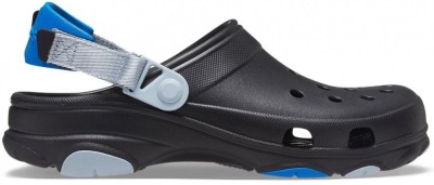 Saboti Crocs Classic All-Terrain Clog Negru - Black/Blue Grey foto