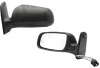 Oglinda exterioara Seat Alhambra (7V8/7V9), 04.1998-01.2001, Vw Sharan (7M), 05.1998-04.2000, Dreapta, Crom, manuala, prin cablu, Fara incalzire, car
