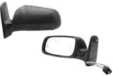 Oglinda exterioara Seat Alhambra (7V8/7V9), 04.1998-01.2001, Vw Sharan (7M), 05.1998-04.2000, Dreapta, Crom, manuala, prin cablu, Fara incalzire, car