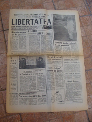 ziarul libertatea - 1 februarie 1990 foto