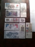 Set 8 timbre Cehoslovacia 1963 , 1968 , 1973 , 1975 , stampilate