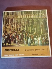 Corelli 12 Concerti Grossi op 6 3LP Box Nicolae Iliescu Electrecord vinil vinyl