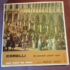 Corelli 12 Concerti Grossi op 6-3LP Box- Nicolae Iliescu vinil vinyl