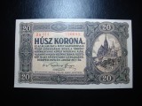 UNGARIA 20 COROANE 1920 XF+