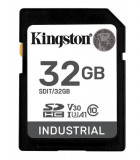 Card de memorie Kingston, 32GB, SDHC, Clasa Industriala 10, U3, V30, A1