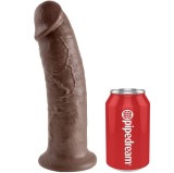 King Cock-Dildo 25.4 Cm Maro-Ventuza